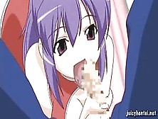 Hentai Sweety Tasting A Phallus