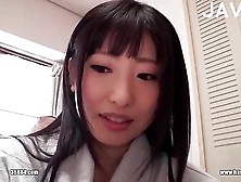 Teen Japanese Girl Strips & Gets Pussy Fingering