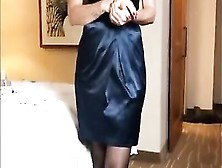 Cougar Mrs Willson Tries On Different Outfits For Her Fans