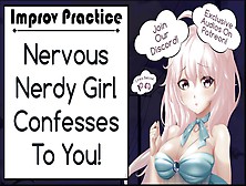 Nervous Nerdy Whore Confesses To You! Wholesome