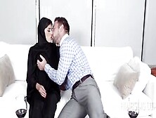 Seducing Bosses Amazingly Hot Rich Daughter Inside Hijab