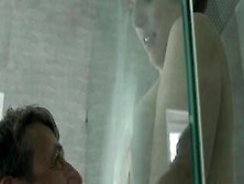Toying With Employer's Bombshell Tall Red Haired Ex-Wife Into The Shower (Powerplay)