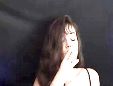 Smoking Cougar Angel Denise Smoking Fetish