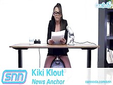 Camsoda News Anchor Kiki Klout Manual Override