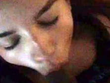 Young Teen Gets Her Cute Face Fucked