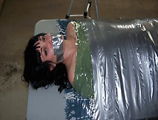 Alexia Ellis Duct Tape Mummification On A Table Hd
