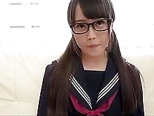 Tiny Japanese Teen In Schoolgirl Uniform Fucked