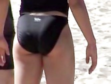 Bikini Panty Ass On The Candid Beach Cam Video Scenes 06D