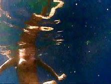 Nude Girl Filmed Under Water