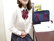 Japanese Girl Farting In White Cotton Panties