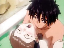 Two Lovers Fucking Hard In The Shower - Anime Hentai Movie
