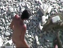 Threesome Couples Sex Hidden Cam Caught Nudist Beach