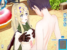 Sex Game Koikatsu! Features Busty Yugioh Character Ecclesia In 3Dcg Erotic Anime Video