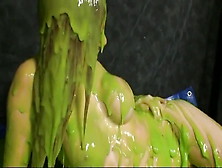 Fi Stevens Tied Up Writhing In Slime