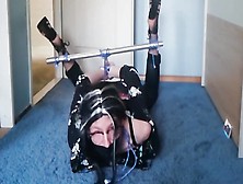 Teen Spreader Bar Hogtied