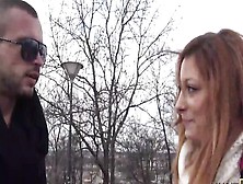 Slutty Euro Broad Was Seduced In Public And Lured Into Sex With A Stranger