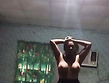 Indian Films His Chubby Babe's Cute Topless Dance