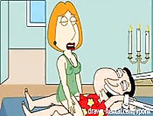 Lois Y Quagmire En Sesión Bdsm,  Parodiando A Family Guy