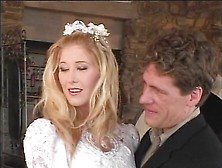 Busty Bride And Brides' Maid Fuck The Groom