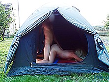 Camping Sex With Lovely Small College Girl