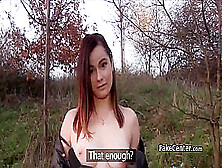 Busty Babe Fucked In Public Forest