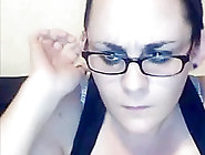 Webcamfun Milf With Glasses Flashes Tits