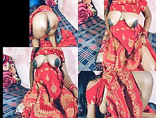 Hot Indian Bhabhi Enjoys Morning Sex In The Bedroom With 10 Inch Black Cock (Hindi Audio)