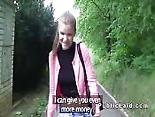 Cute Czech Teen Flashing In Public