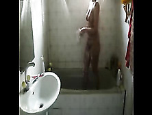Sudsy Indian Secretly Filmed In The Shower