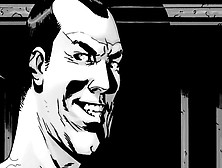 Negan Rides You Inside Of His Office (The Walking Dead)