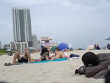 Beach Voyeur - Pussy & Ass Shots