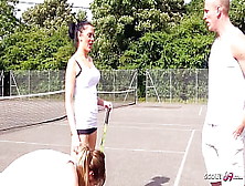 Sexy Mom Jess Tricked To Fuck By Sons Best Friend After Tennis Match