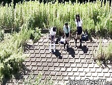 Real Japanese Schoolgirls Peeing In The Outdoors