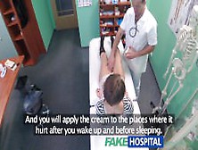 Fakehospital Short Haired Hottie Seduces Doctor