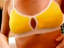 Awesome-Titted Teen Sucks And Cums Over A Big Rod