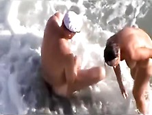 Naked Couple Hot Sex On The Beach--Hidden Cam