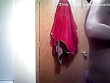 2.  Shower Spy Cam Blond Gf Hidden Voyeur Dressing 4 Work