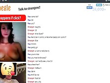 Naughty Australian Almost Caught By Sister Playing W/ Big Cock - Omegle