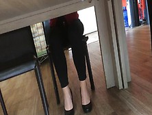 Hot Feet And High Heels Pump At Lunch 2