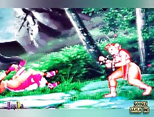 Chun Li Vs Naked Skank Mai -Naked Street Fighter-(Google Jayla Inc)