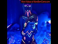 Rave Teen Plays With Herself - More Videos At Wambamcams.com
