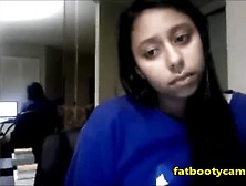 Cute And Innocent Latina On Cam - Fatbootycams. Com