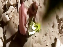 Woman Fucked Rough In The Beach