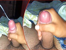 My Gf Gives Me A Precum Hand-Job Post Sperm Shot In The Morning