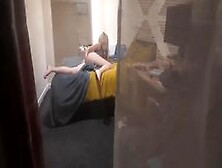 Hot Girl Caught Masturbating Through The Window In Edinburgh