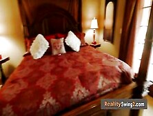 Jacuzzi Sex And Sponge Bath To Relax Before The Adrenaline Pumping Red Room Swinger Orgy