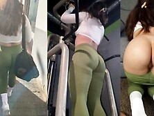 Pov: Incredible Big-Ass Brunette Rewards Me By Fucking After Training At The Gym