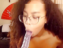 Black Booty College Girl Amber Squirting Like Champagne