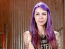 Krysta Kaos Purple Hair Frogtied Anal Sex P1 (More On Teenpornmaster)