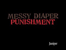 Messy Diaper Punishment